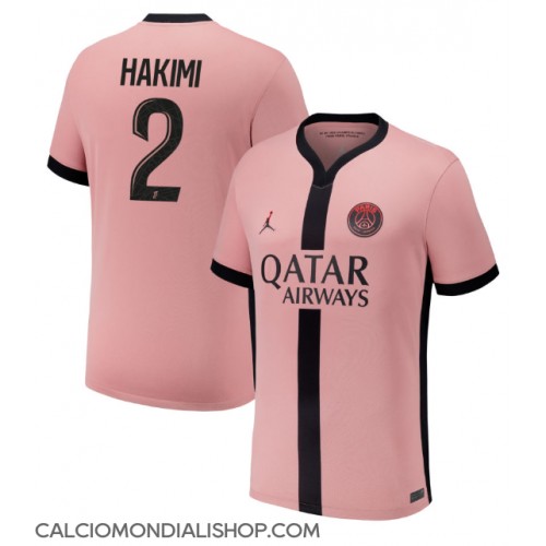 Maglie da calcio Paris Saint-Germain Achraf Hakimi #2 Terza Maglia 2024-25 Manica Corta